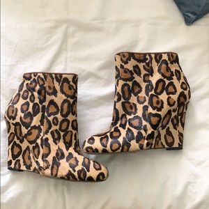 Wedge booties